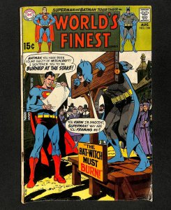 World's Finest Comics #186 Batman Superman!