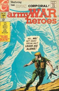 Army War Heroes #25 VG ; Charlton | low grade comic Iron Corporal