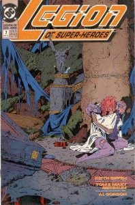 Legion of Super-Heroes (1989 series)  #7, VF+ (Stock photo)
