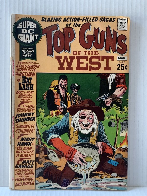 Super DC Giant # S-22 Top Guns Of The West 