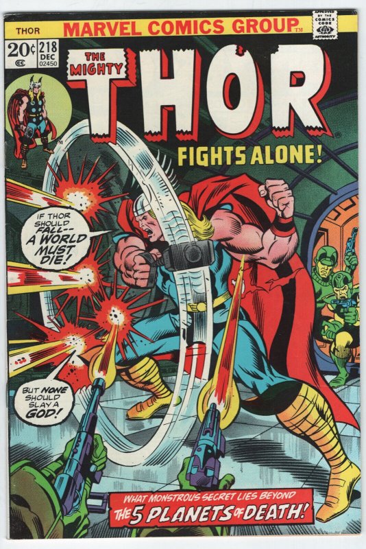 THOR  #218 - 5.0 - OW - Saga of the Black Stars - Colonizers