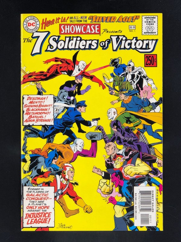 Silver Age: Showcase #1 (2000) 7 Soldiers of Victory