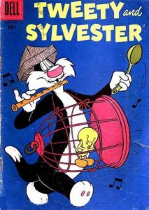 Tweety and Sylvester (1st series) #18 GD ; Dell | low grade comic