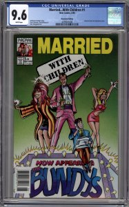 Married... With Children #1 (1990) CGC 9.6 NM+ FIRST ISSUE!