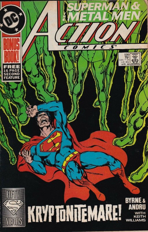 DC Comics! Action Comics! Issue 599!