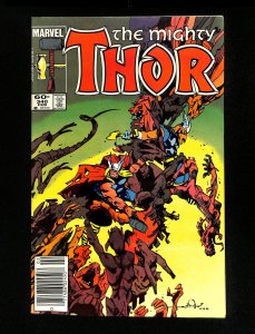 Thor #340 Newsstand Variant Beta Ray Bill!