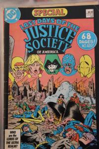 Last Days of the Justice Society  1 VG