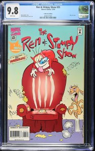 Ren & Stimpy Show #25 (12/94) Graded CGC 9.8 Collectors Edition