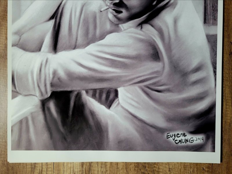 James Dean 20×16 Hollywood Art Movie Poster Print (no frame) Artist Eugene Chung
