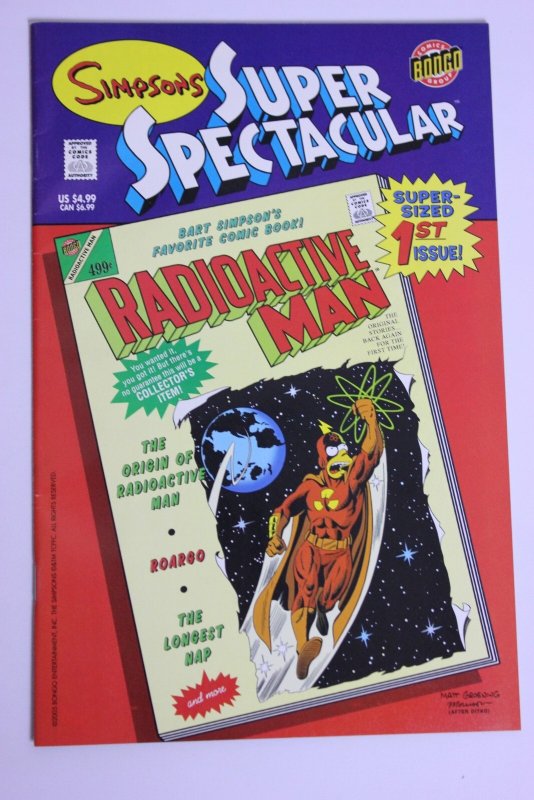 Simpsons Super Spectacular #1 (2005) NM