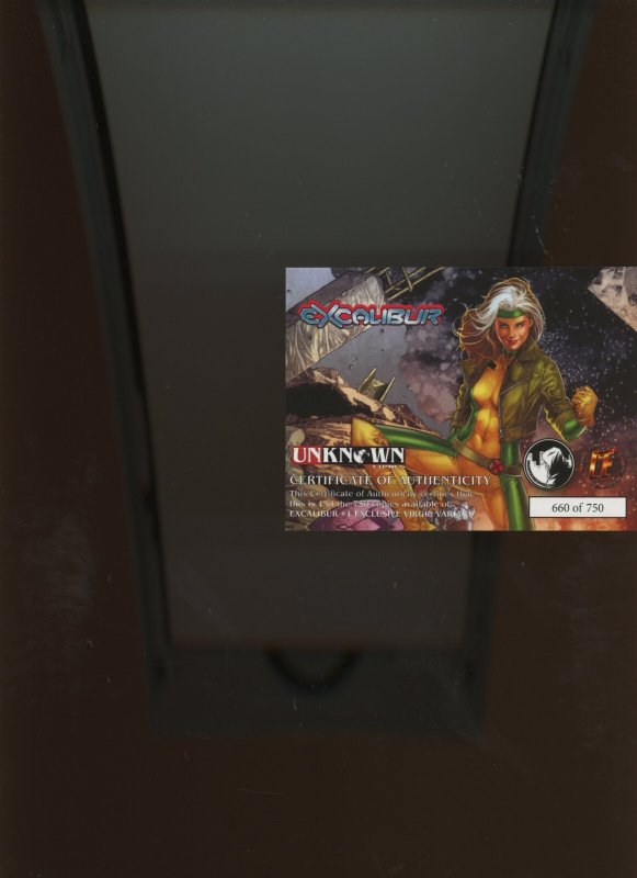 (2019) Excalibur #1: EXCLUSIVE VIRGIN VARIANT! WE COMBINE SHIPPING! (9.2 OB)