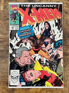 The Uncanny X-Men #261 (1990). VF-. Wolverine-c. Jim Lee-c.