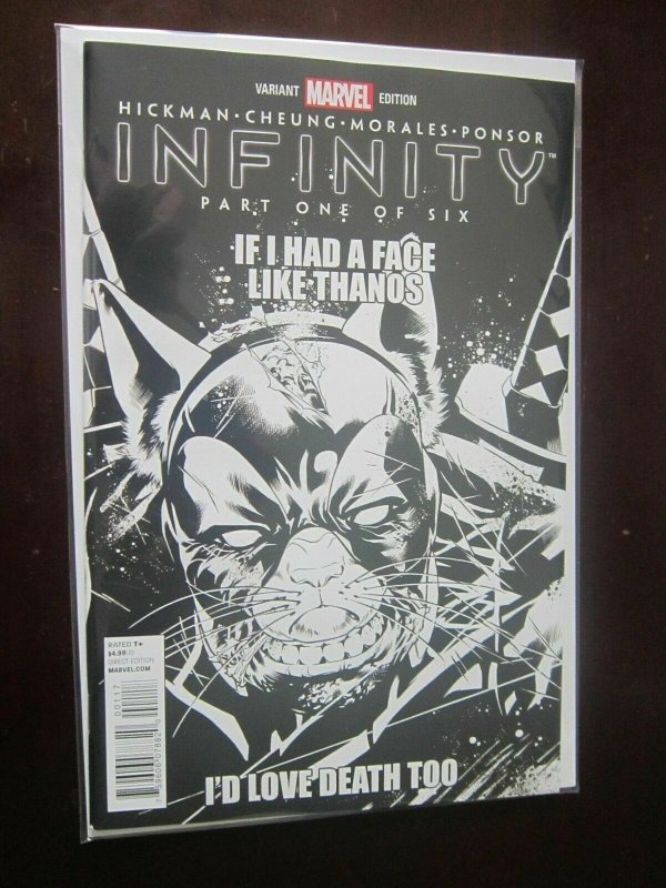 Infinity #1G - 9.2 CGC it! Party Sketch Variant (2013)
