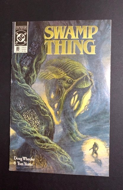 Swamp Thing #89 (1989) Doug Wheeler Story John Totleben Cover