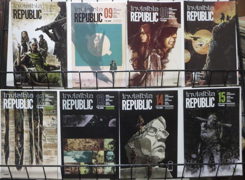 INVISIBLE REPUBLIC (Image, 2015) #7,9-15, VF-NM! Gabriel Hardman, Corinna Bechko