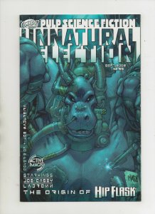 Hip Flask: Unnatural Selection #1 - Elephantmen - (Grade 9.2) 2002