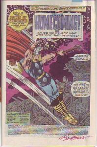 Thor, the Mighty Signed #427 (Dec-90) NM- High-Grade Thor