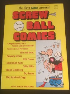 NEMO SCREWBALL COMICS Classic Comics Library Annual #1, Fantagraphics Softcover