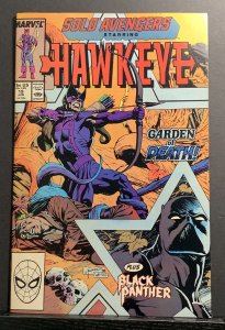 Solo Avengers #19 (1989) Hawkeye & The Black Panther