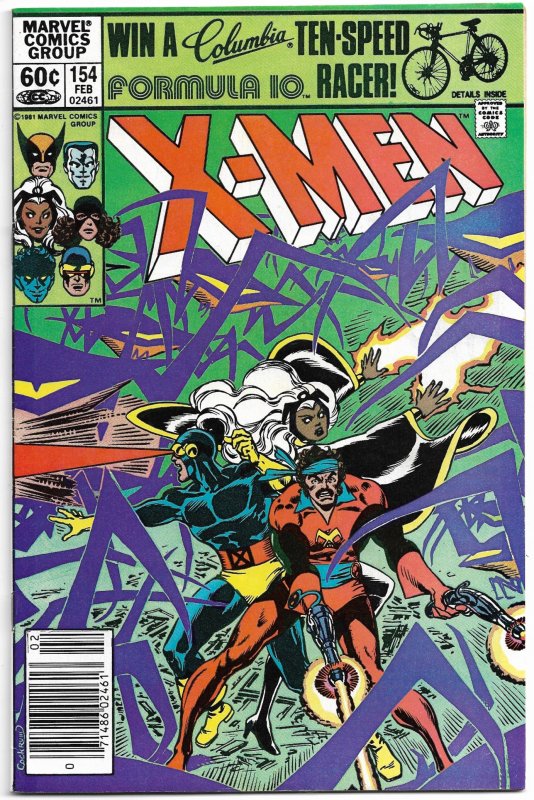 The Uncanny X-Men #154 (1982) VF-NM