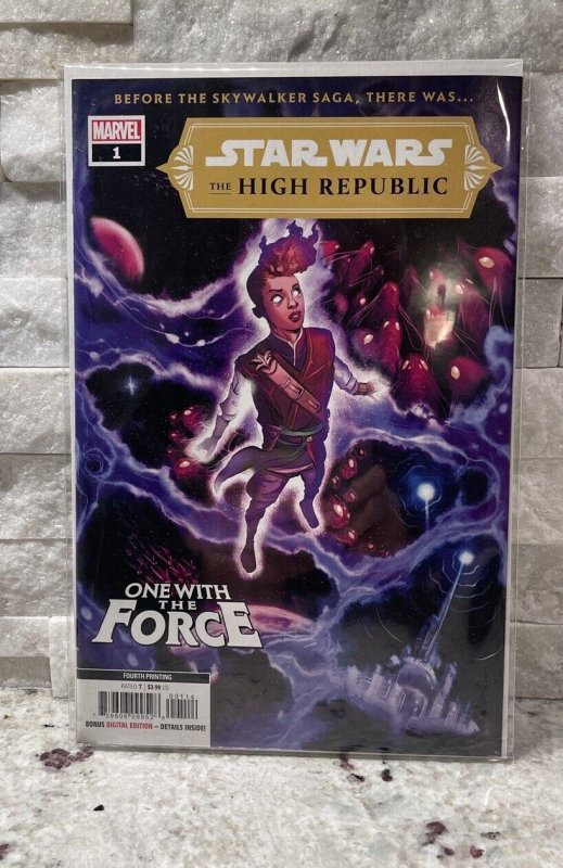 STAR WARS HIGH REPUBLIC 1 NM 4TH PRINTING VARIANT (2021, MARVEL COMICS) NM+