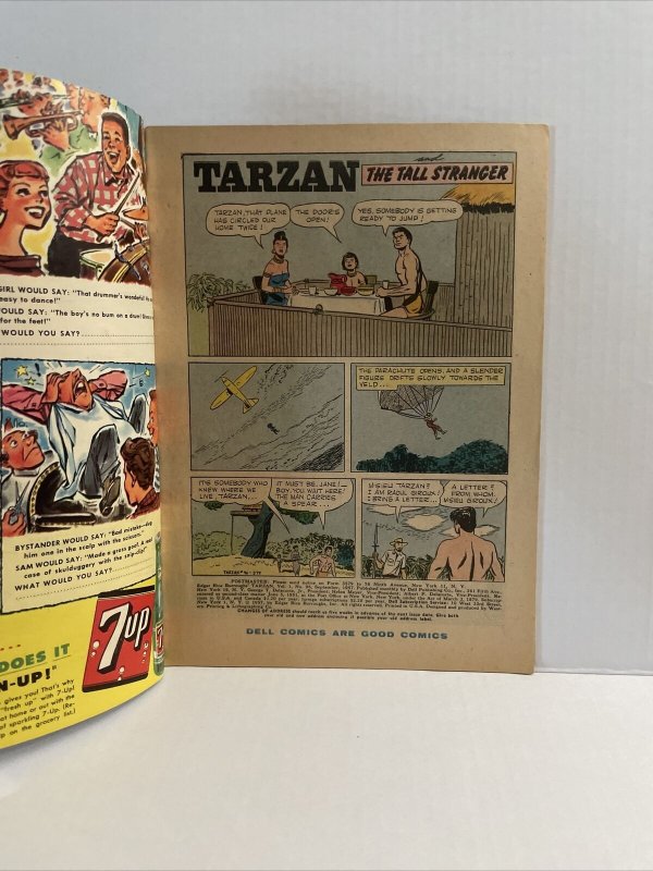 Edgar Rice Burrough’s Tarzan #96 1957 Dell 