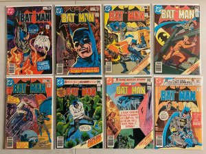 Batman comics lot #302-339 25 diff avg 5.0 (1978-81)