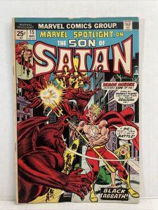 Marvel Spotlight #15 Son Of Satan 