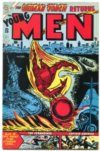 YOUNG MEN #25 ATLAS-1994 REPRINT-HUMAN TORCH-BILL EVERETT-ROMITA-A BOMB-vf