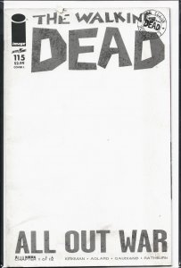 The Walking Dead #115 Cover L (2013) The Walking Dead