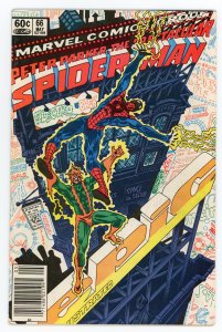 Spectacular Spider-Man #66 (1976 v1) Bill Mantlo Ed Hannigan Electro Newsstan...