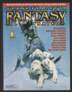 Frank Frazetta Fantasy Illustrated Magazine #1 F+ 6.5