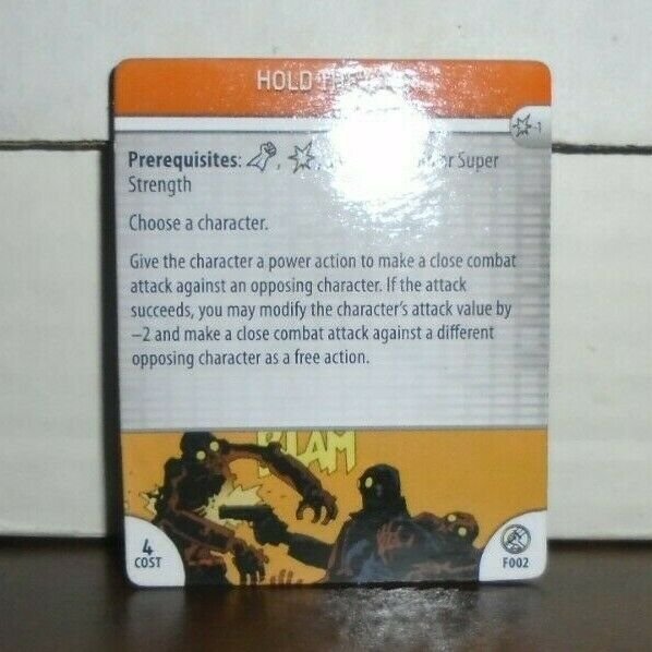 Hold The Line F002 Dark Horse Heroclix BPRD