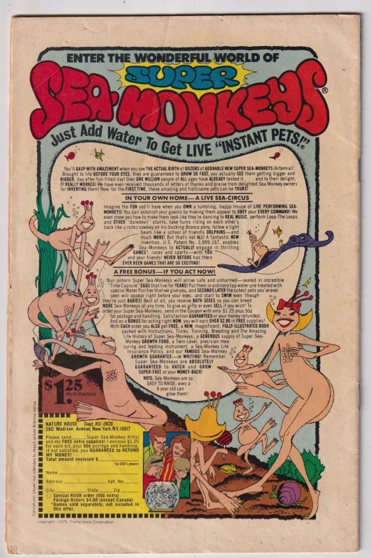 Scary Tales #12 (1978) Countess Von Bludd