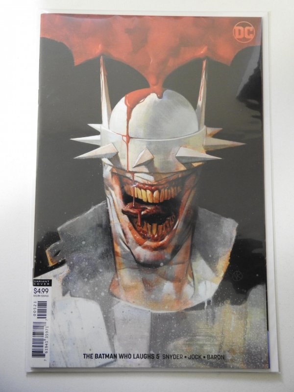 The Batman Who Laughs #5 Viktor Kalvachev Variant Cover (2019)