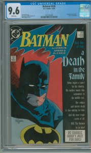 Batman #426 (1988) CGC 9.6! A Death in the Family!