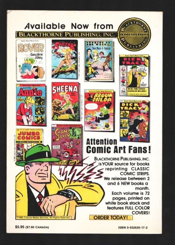 Jerry Iger's Classic Wings Comic #1 1985-1st issue-Fiction House-1940-VF