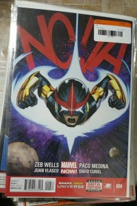 NOVA  # 6  VOL 5 2013 MARVEL NOW +  SAM ALEXANDER+ guardians gamora