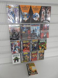 Huge Lot 17 Graphic Novel, Essentials GN's W/ Luke Cage, Batman, Hulk+ A...