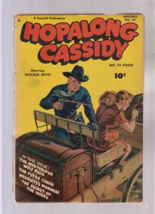 Hopalong Cassidy #39 - Mysterious Wolf Pack! (3.0) 1950