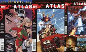 Atlas #1 - 5 Set Heroic Age Comic Book - Marvel