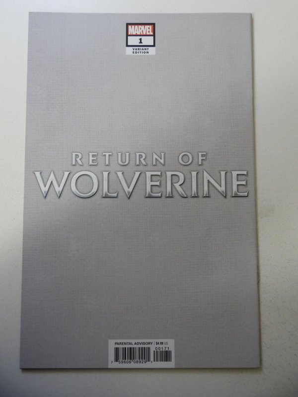 Return of Wolverine #1 (2018) VF/NM Condition