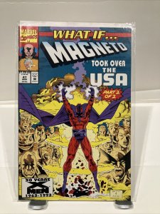 WHAT IF ...? #47 MAGNETO TOOK OVER THE USA Marvel Comics X-Men