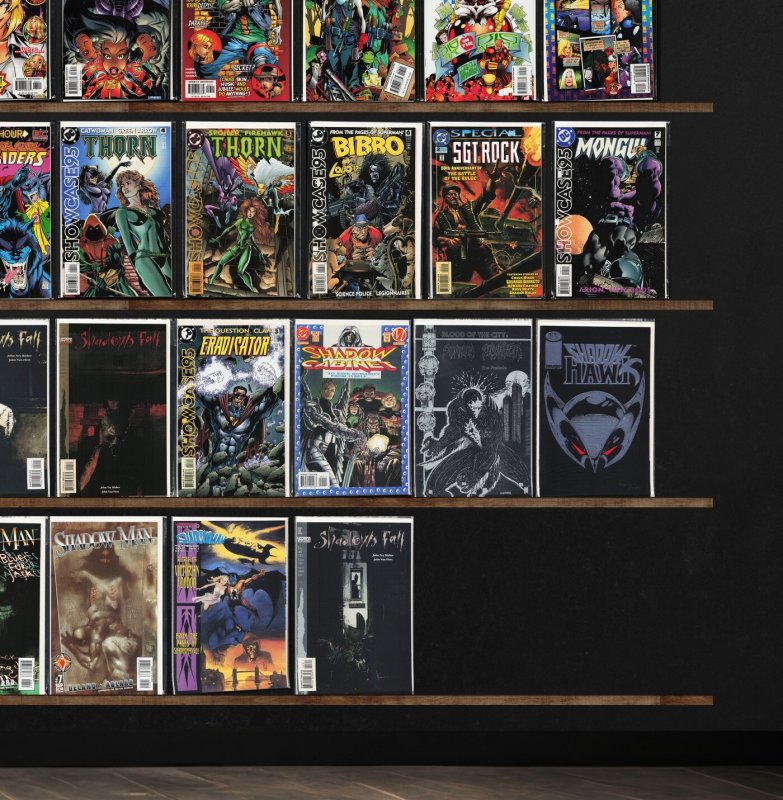 Huge Lot 140+ Comics with Shadowman, Generation X, Showcase '95 & More!