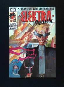 Elektra Assassin #7  MARVEL Comics 1987 VF+