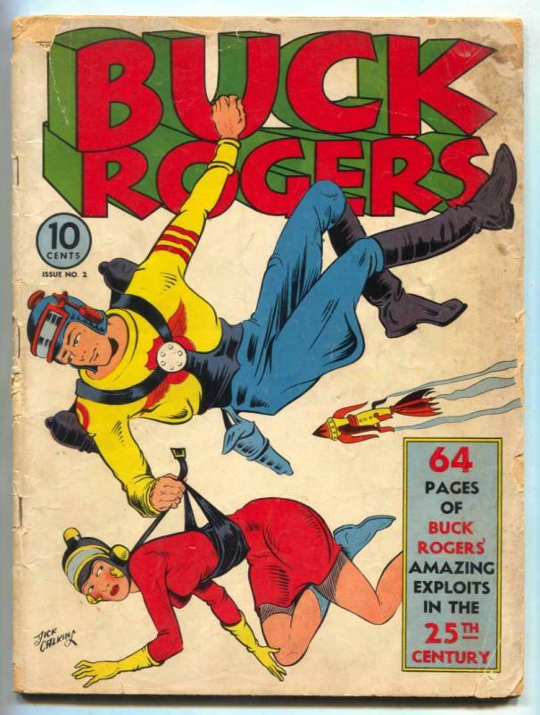 Buck Rogers #2 1941- Rare golden age comic- Famous Funnies