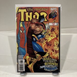 The Mighty Thor #8 Comic Book Amazing Spider-Man Dan Jurgens John Romita Jr. ‘99