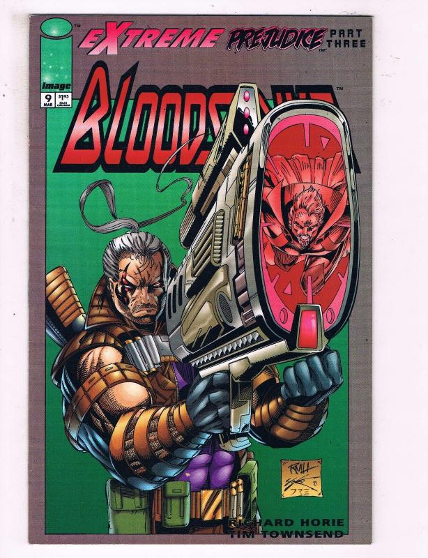 Bloodstrike #9 VF Image Comics Extreme Prejudice Pt 3 Comic Book Horie DE19