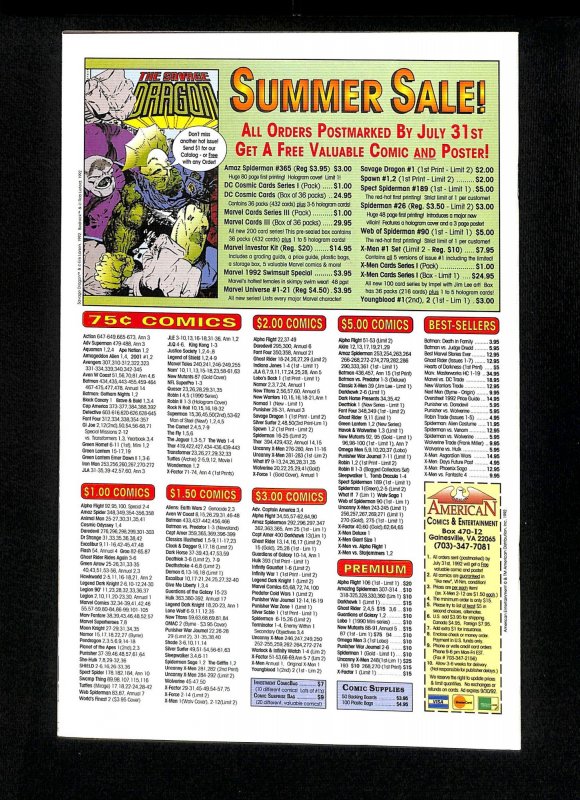 Savage Dragon Limited Series #1