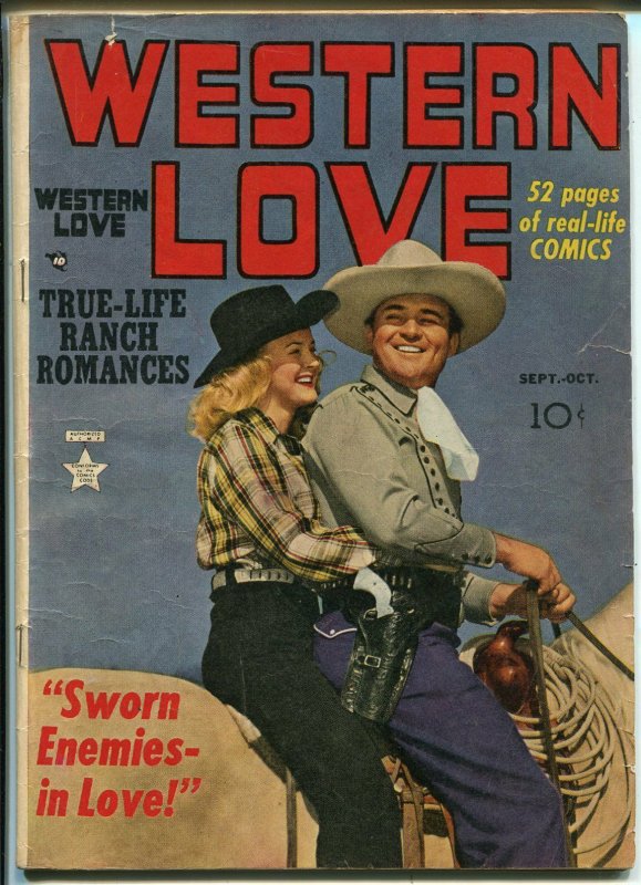 Western Love #2 1952-Prize-Whip Wilson-Reno Browne-Jack Kirby-John Severin-VG